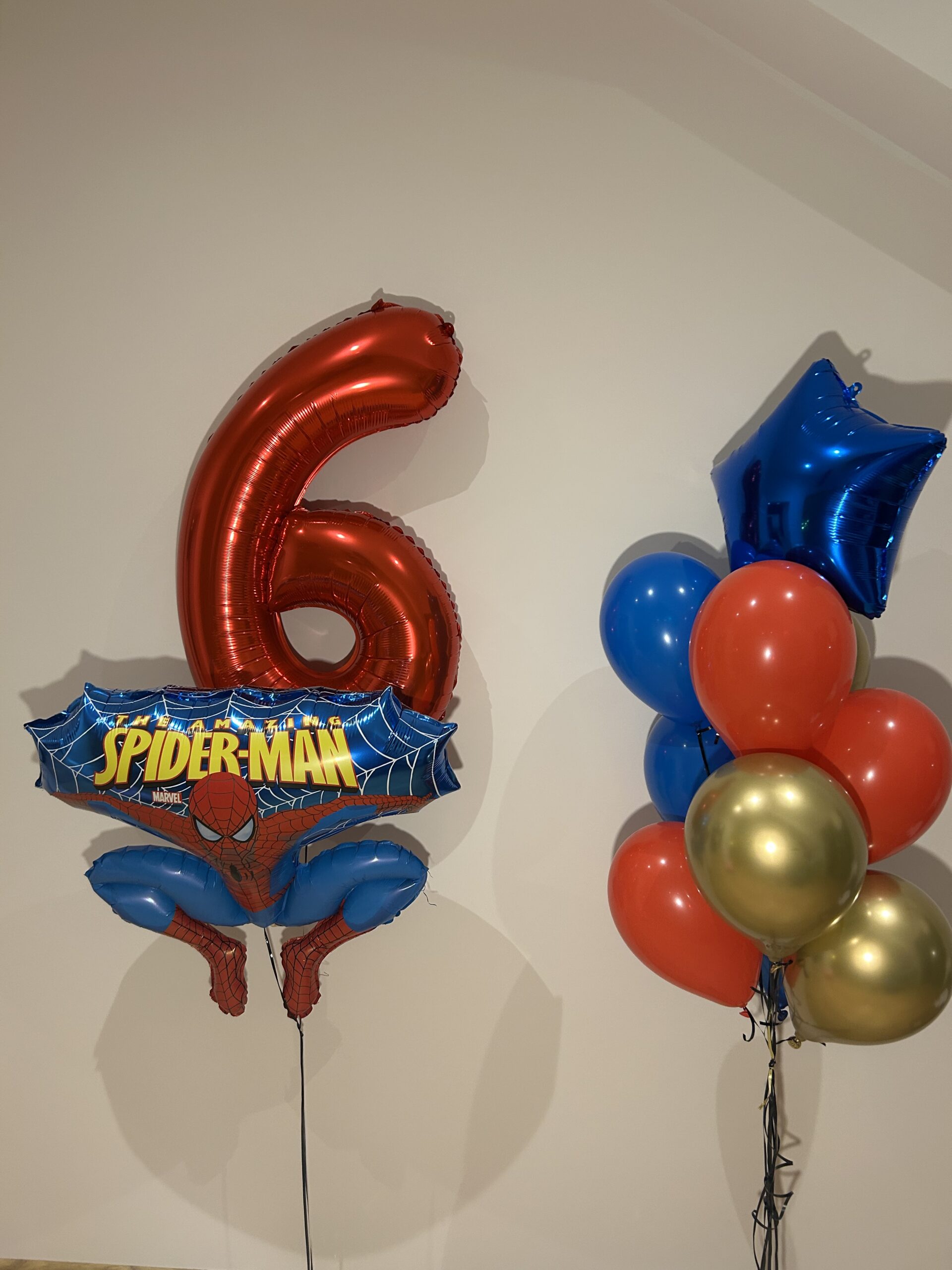 Zestaw "Spider man + cyfra"